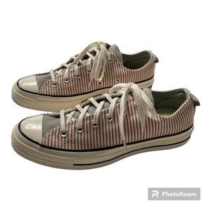 Converse Chuck Taylor 70 OX Low Unisex Shoes Mens 7.5 Womens 9.5 A00474C Stripes